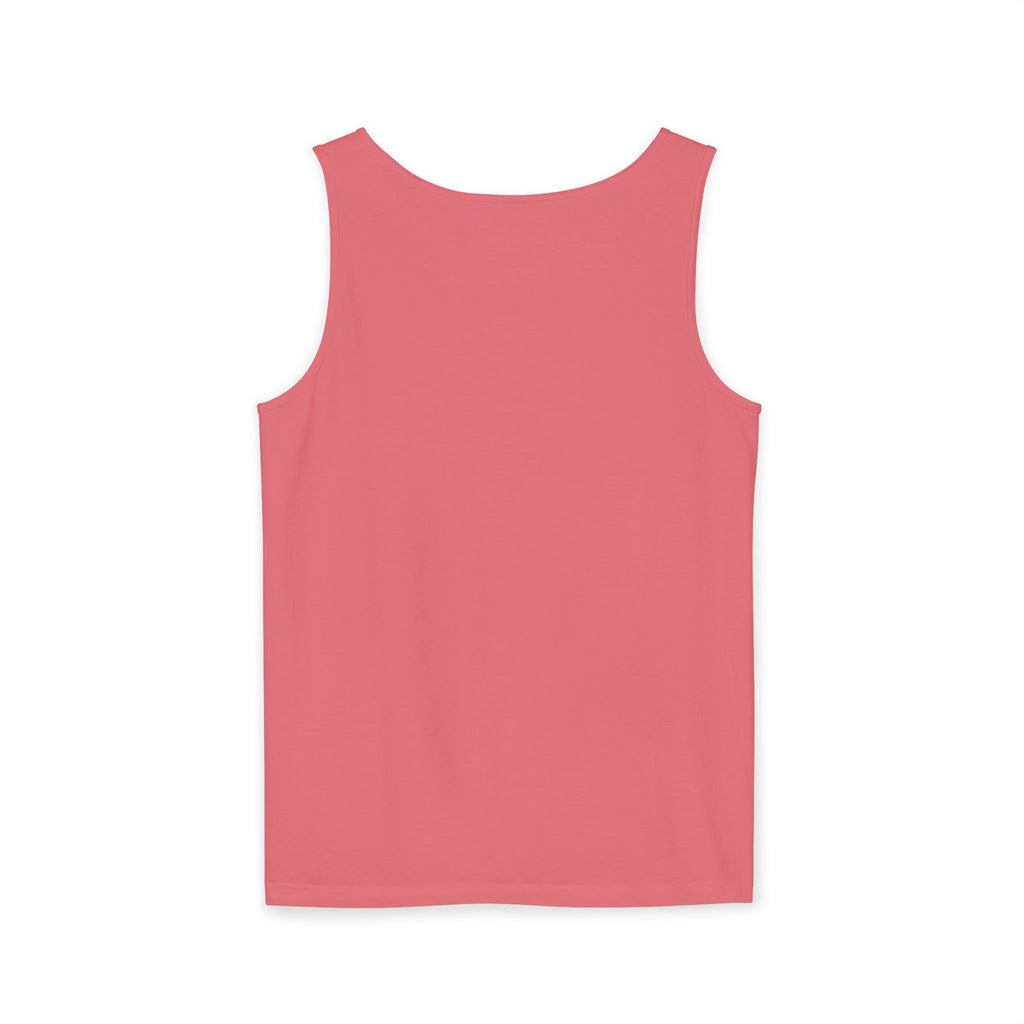 Tank Top — "Wild & Free" Sunset Mountain Camping Graphic