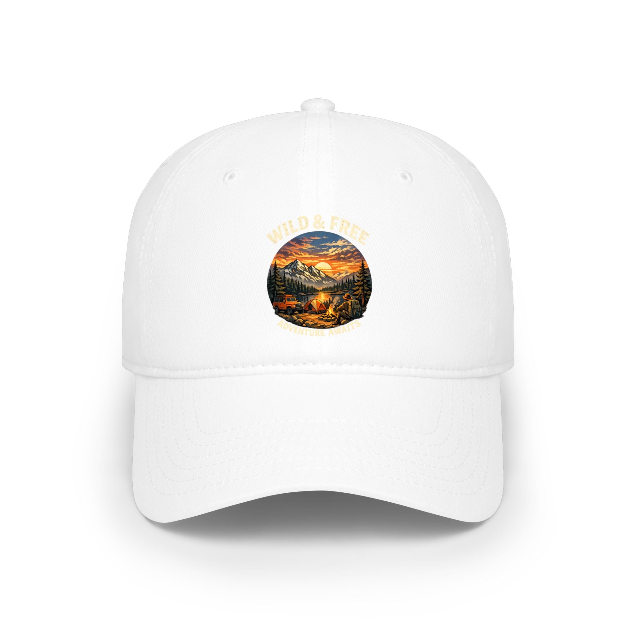 Wild & Free Adventure Hat — Low Profile Baseball Cap