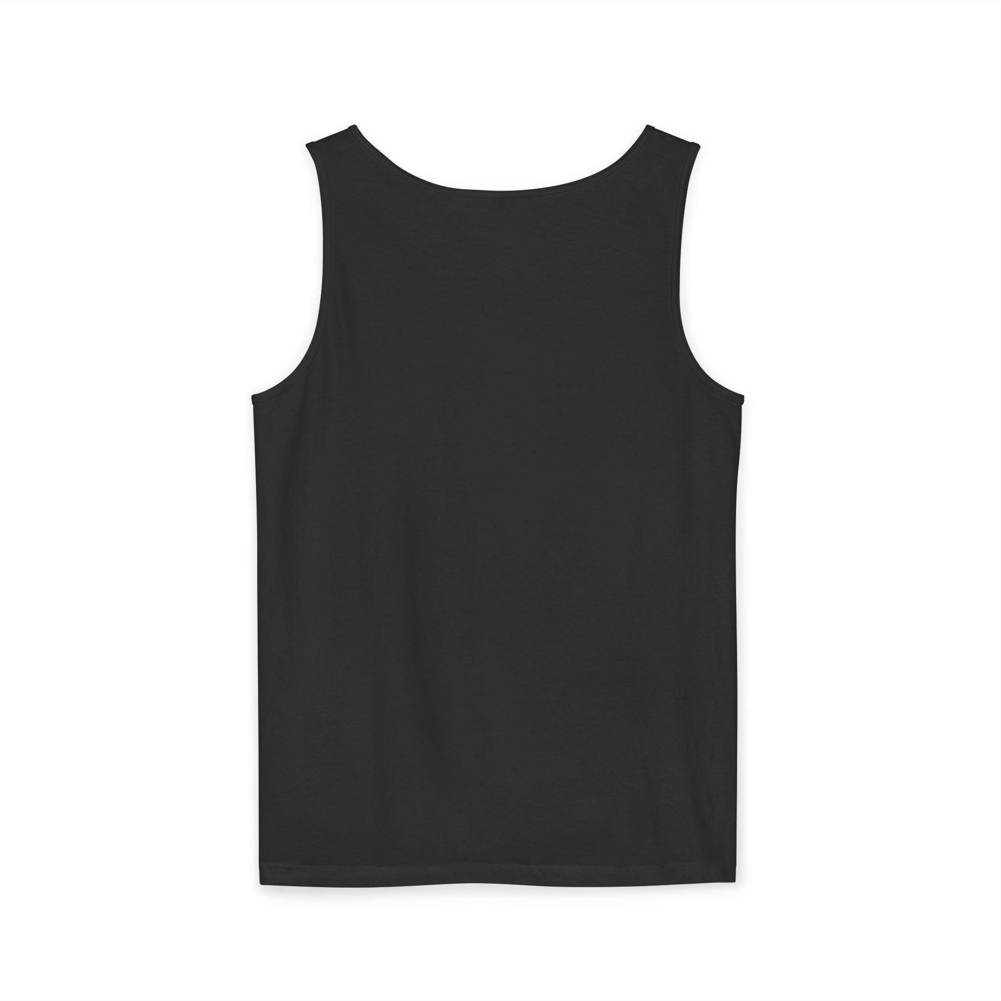 Tank Top — "Wild & Free" Sunset Mountain Camping Graphic