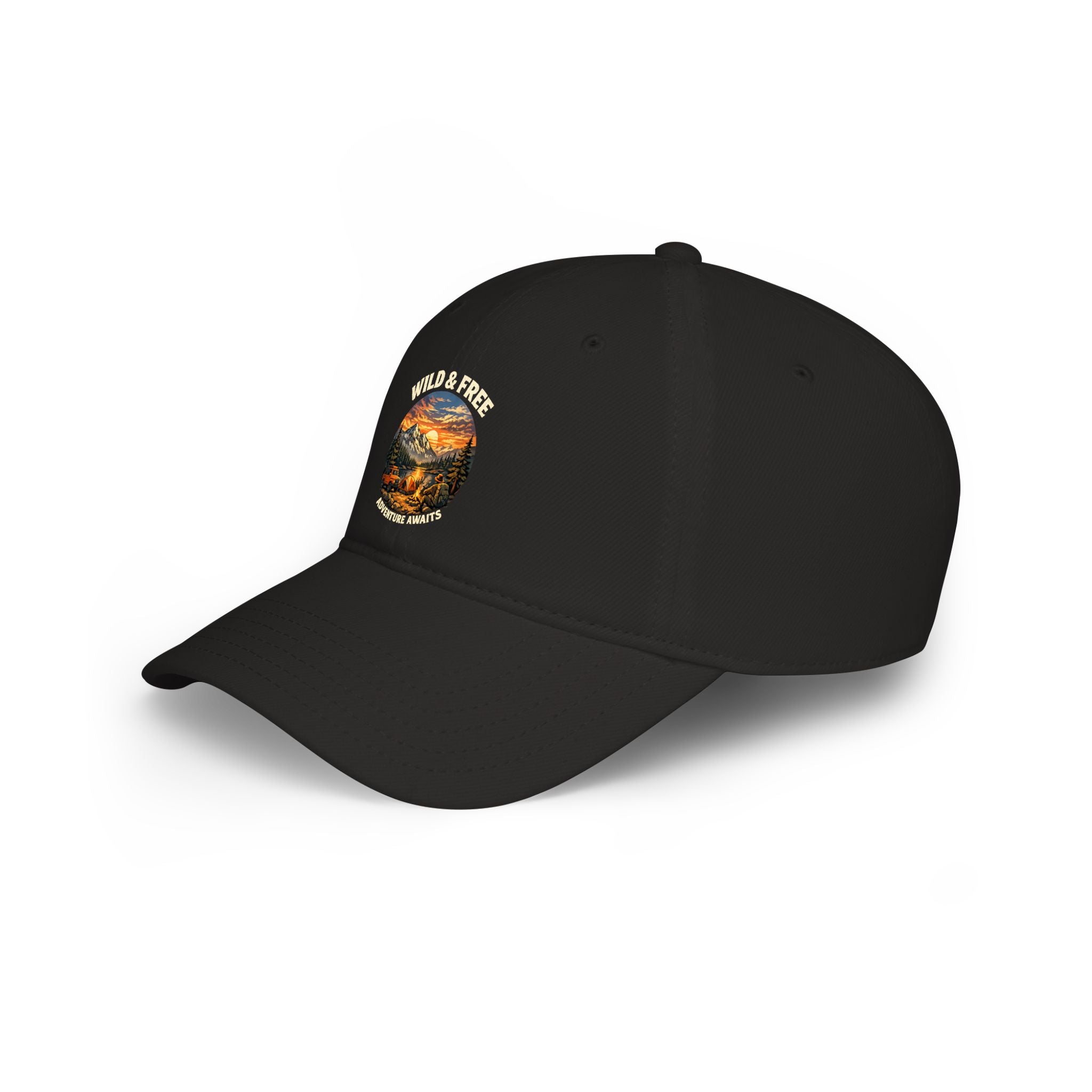 Wild & Free Adventure Hat — Low Profile Baseball Cap