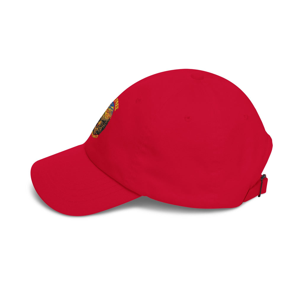 Sunset Trail Dad Cap — Wild & Free Mountain Landscape Hat
