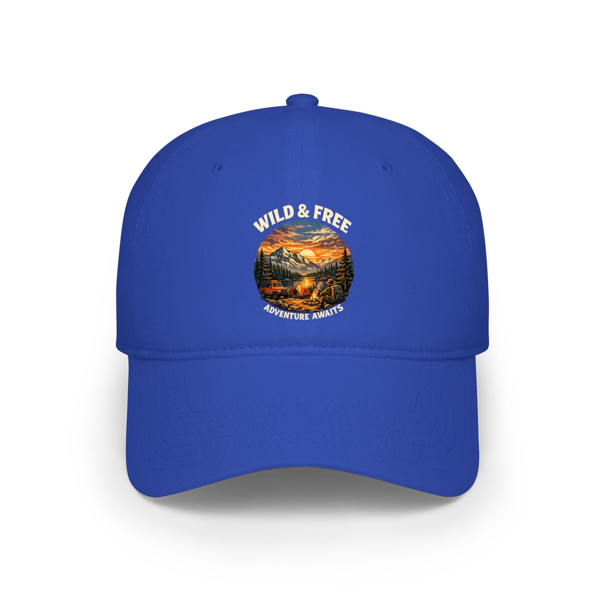 Wild & Free Adventure Hat — Low Profile Baseball Cap
