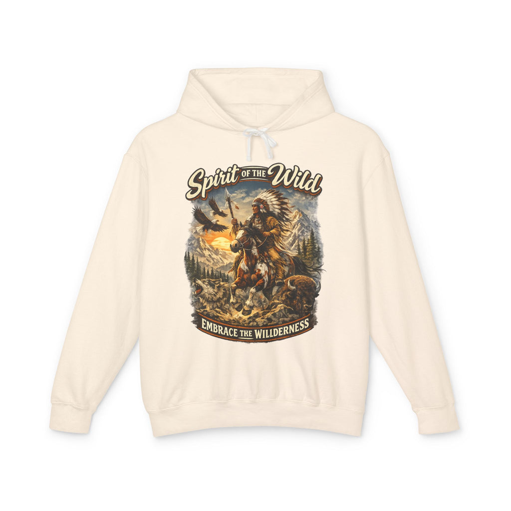 Spirit of the Wild Hoodie — Embrace the Wilderness Native Horse Graphic Hoodie
