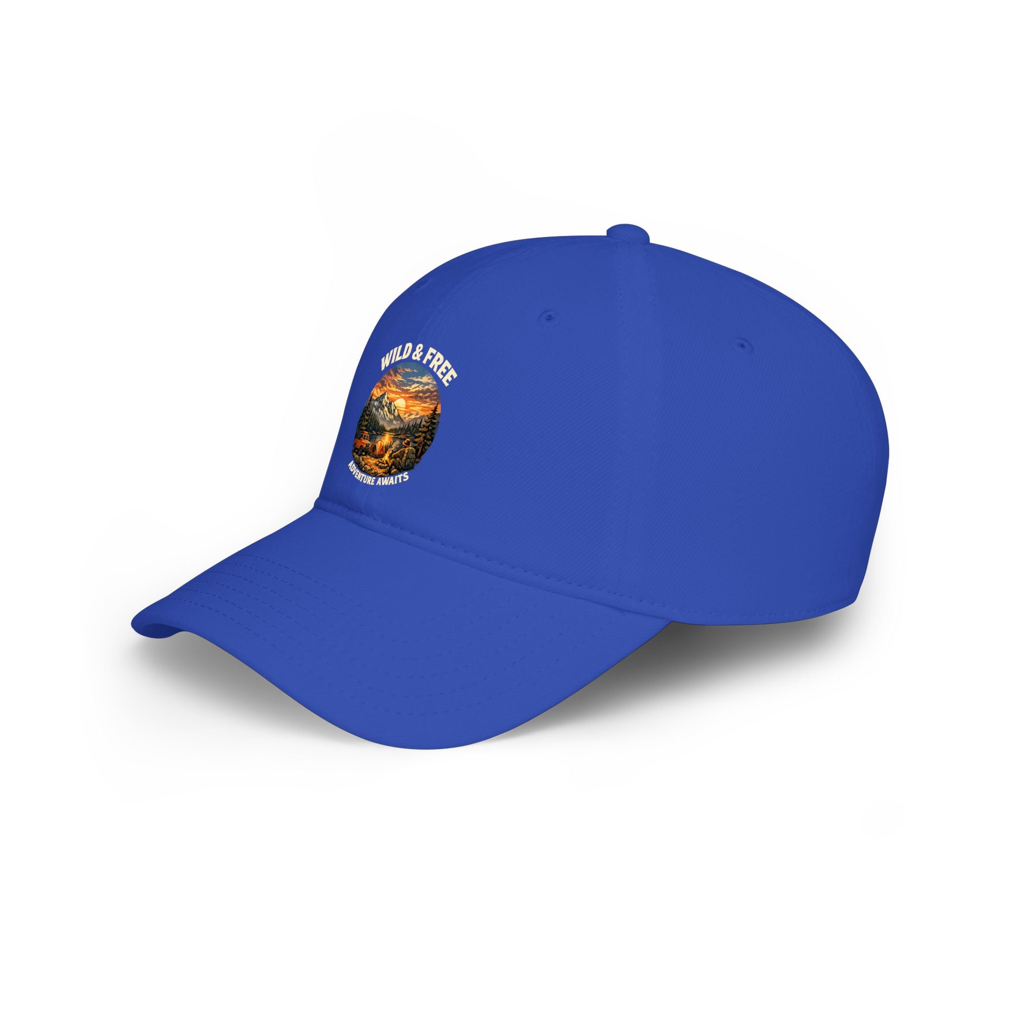 Wild & Free Adventure Hat — Low Profile Baseball Cap