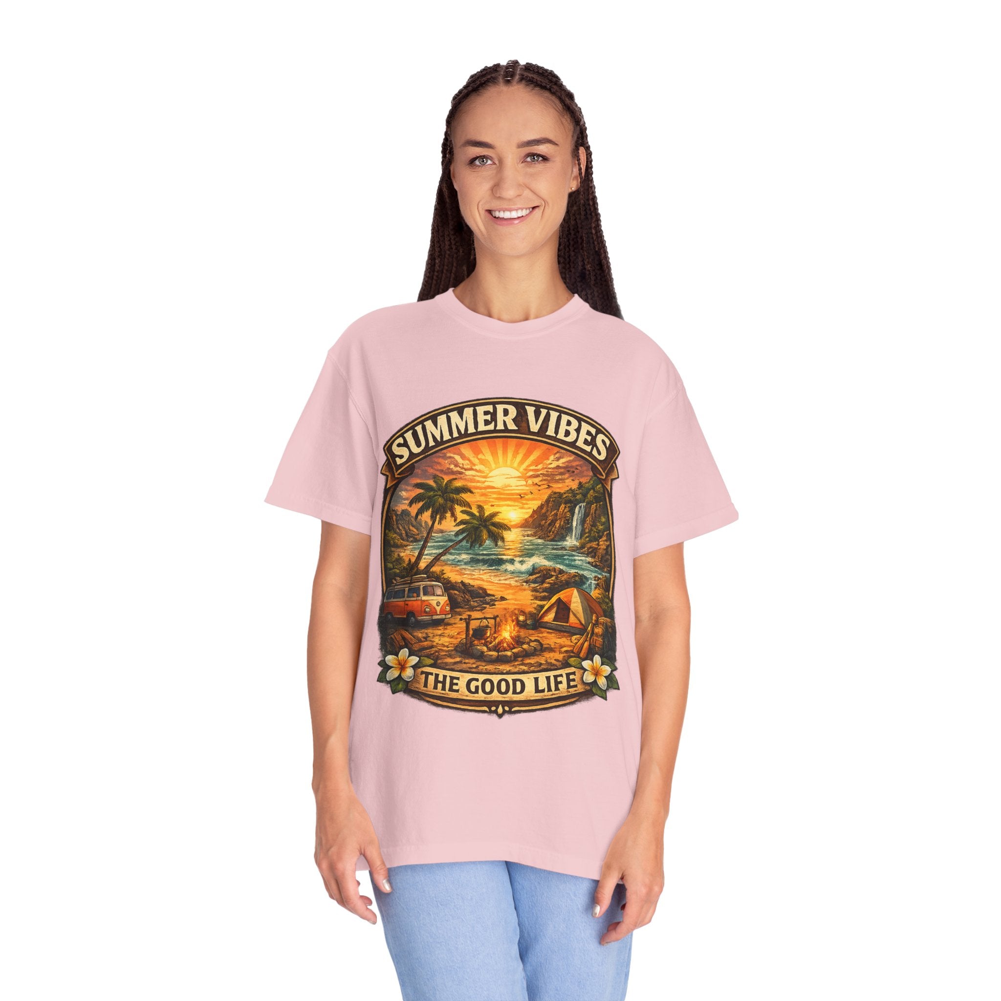 Summer Vibes T-Shirt — The Good Life Beach Graphic Tee