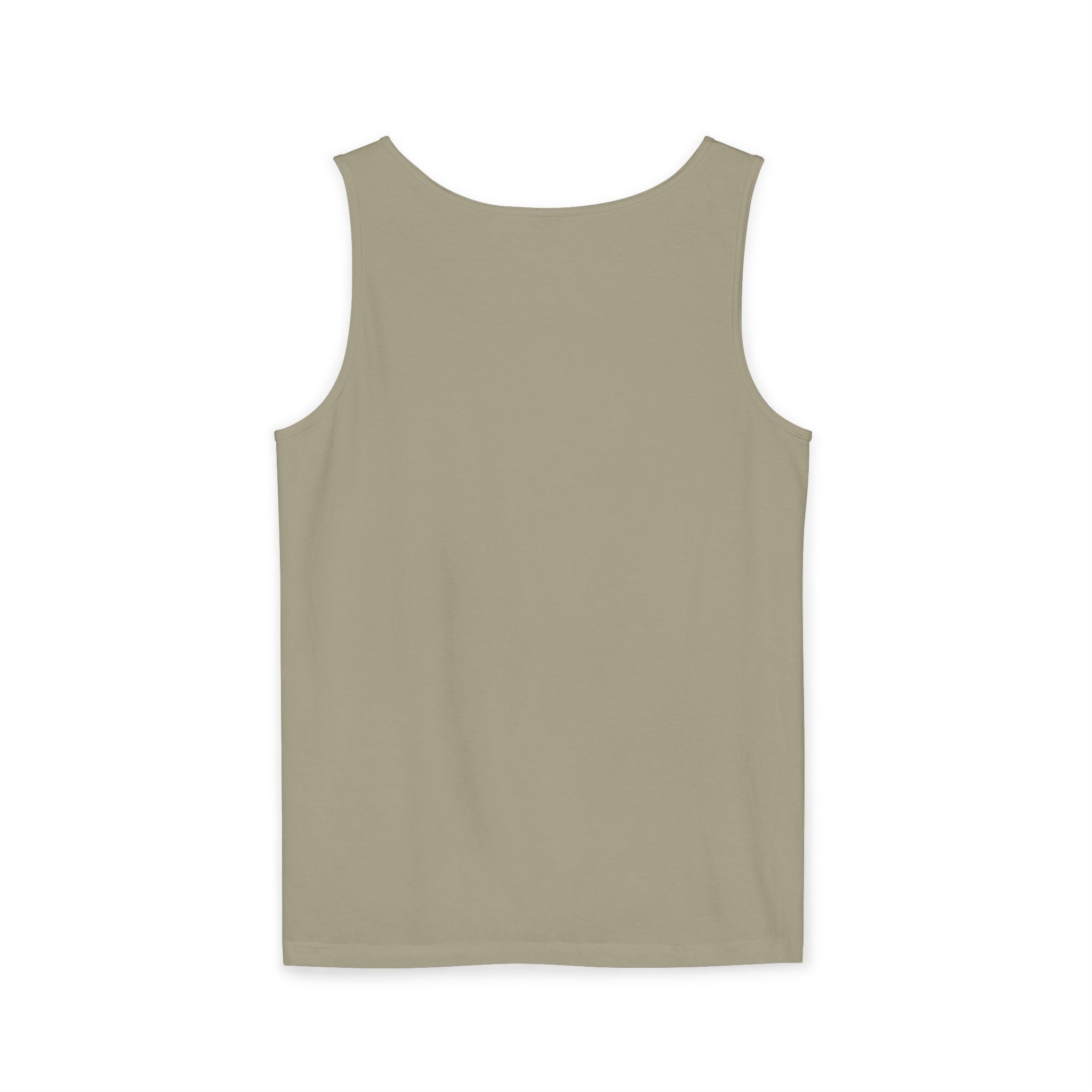 Tank Top — "Wild & Free" Sunset Mountain Camping Graphic