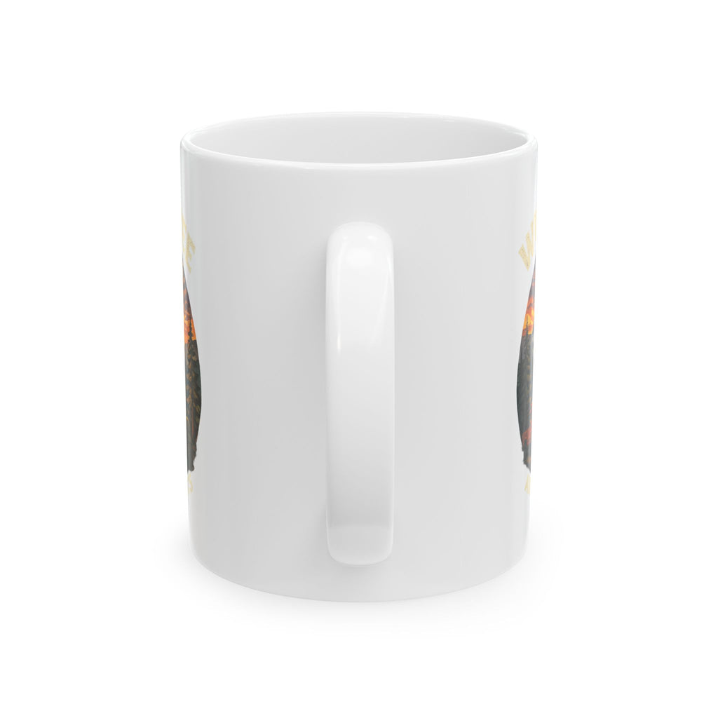 Mug - "Wilderness Adventure" Scenic Mountain Camp Coffee Mug (11oz/15oz)