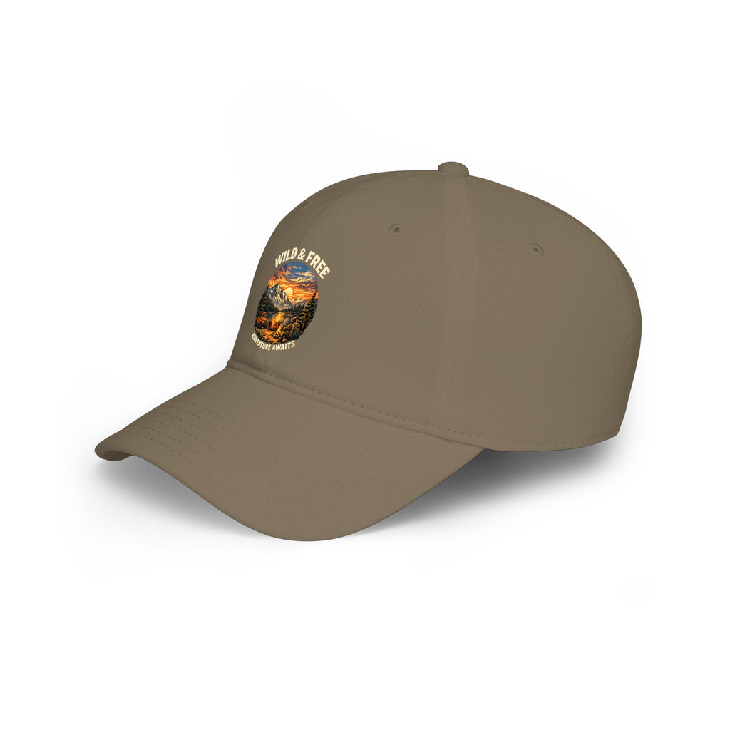 Wild & Free Adventure Hat — Low Profile Baseball Cap