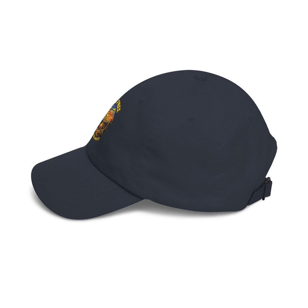 Sunset Trail Dad Cap — Wild & Free Mountain Landscape Hat