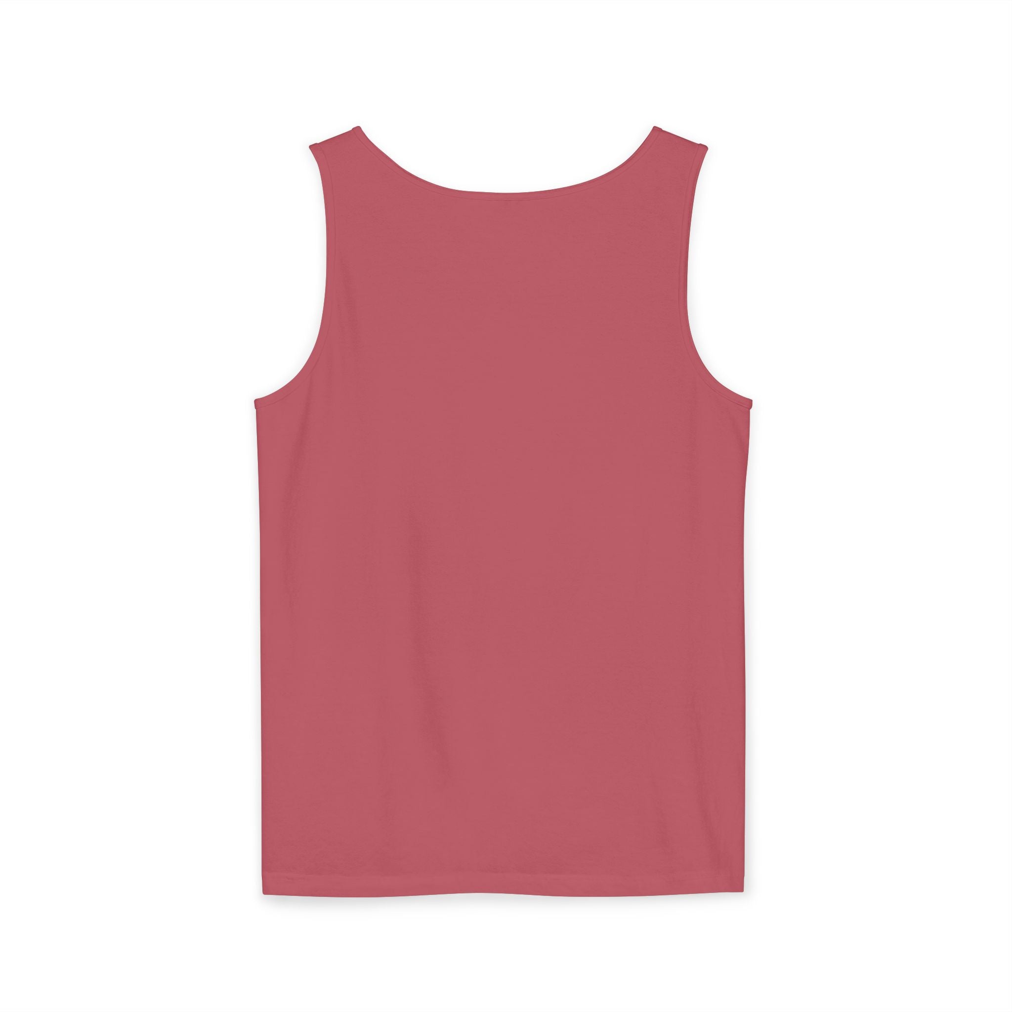 Tank Top — "Wild & Free" Sunset Mountain Camping Graphic