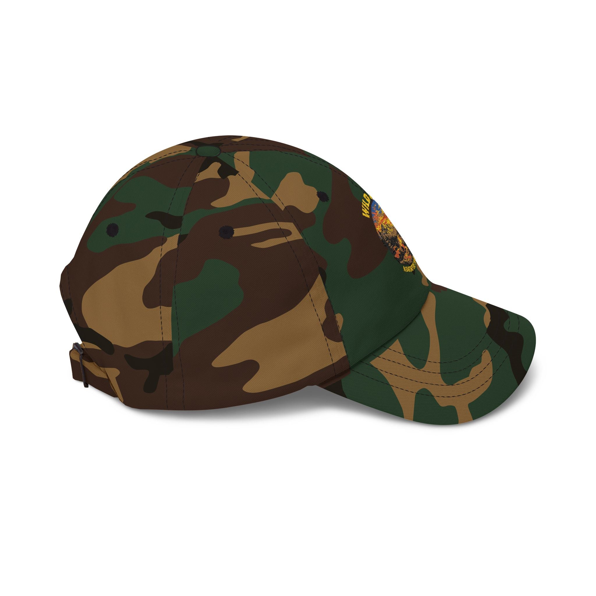 Sunset Trail Dad Cap — Wild & Free Mountain Landscape Hat