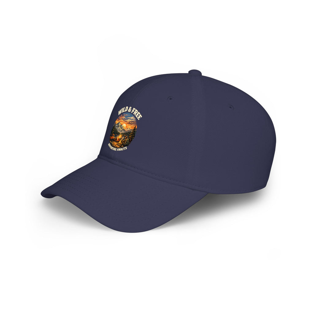 Wild & Free Adventure Hat — Low Profile Baseball Cap