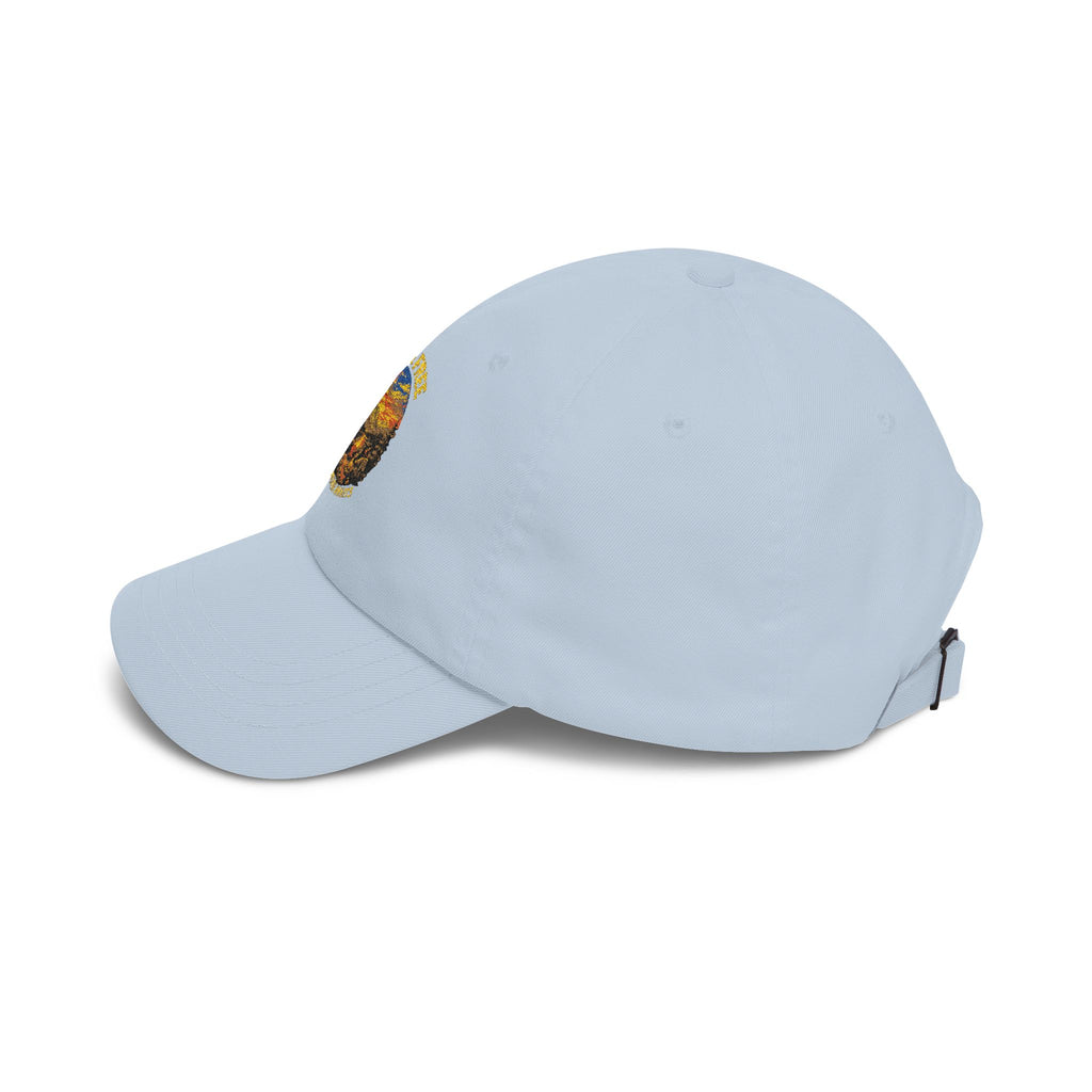 Sunset Trail Dad Cap — Wild & Free Mountain Landscape Hat