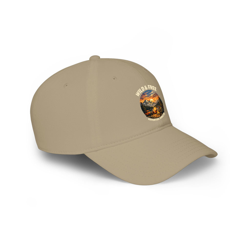 Wild & Free Adventure Hat — Low Profile Baseball Cap
