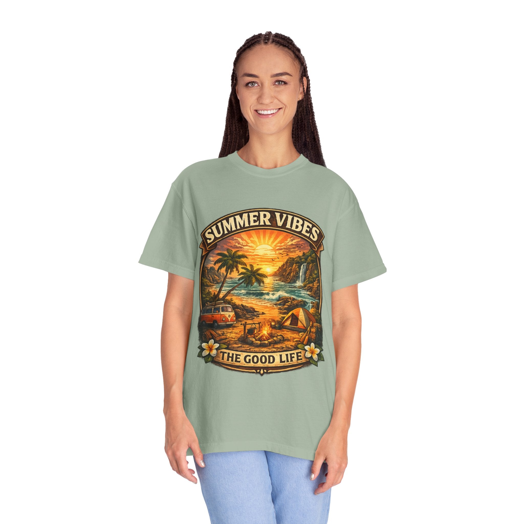 Summer Vibes T-Shirt — The Good Life Beach Graphic Tee