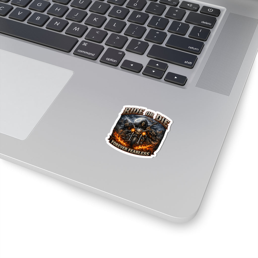 Ride or Die "Forever Fearless" Motorcycle Sticker
